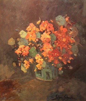 jan schouten: Bloemstilleven